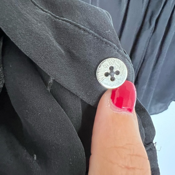 Chemise noire Versace - Picture 5 of 7